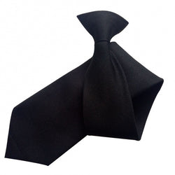 Black Buttons Tie