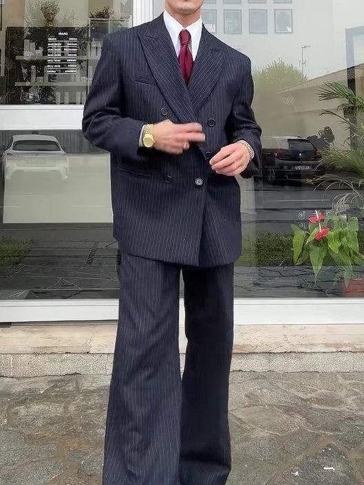 Striped Suit Set