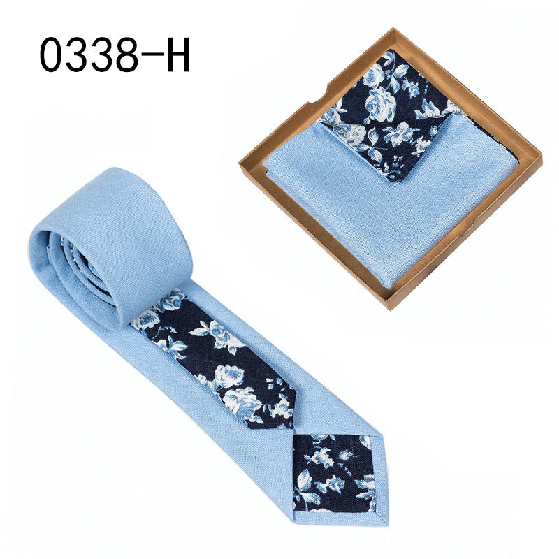 Floral Cotton Tie
