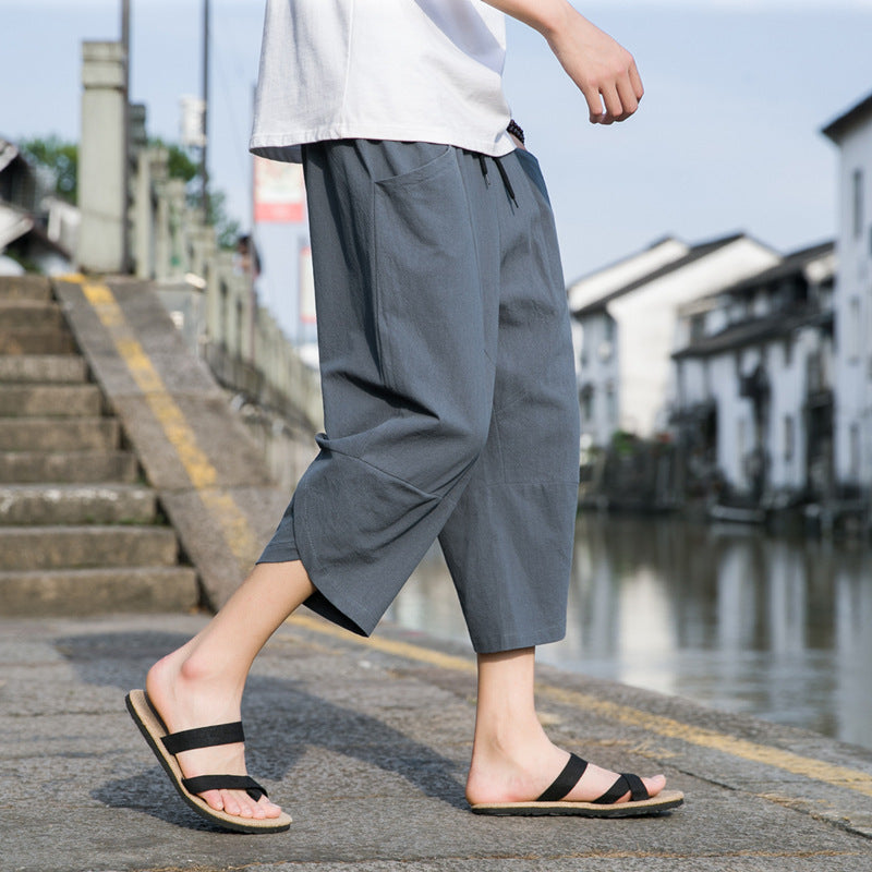 Casual Thin Linen Bottoms