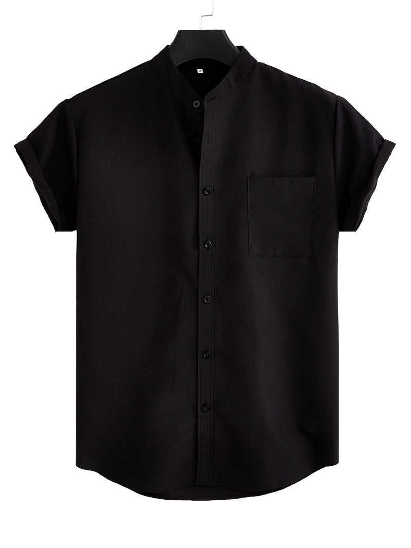 Solid Pocket Shirt
