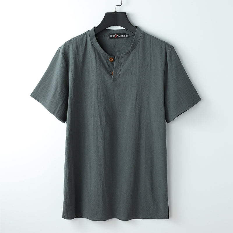 Loose V-neck Tee