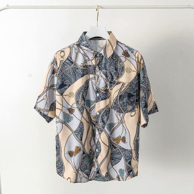 Loose Print Shirt