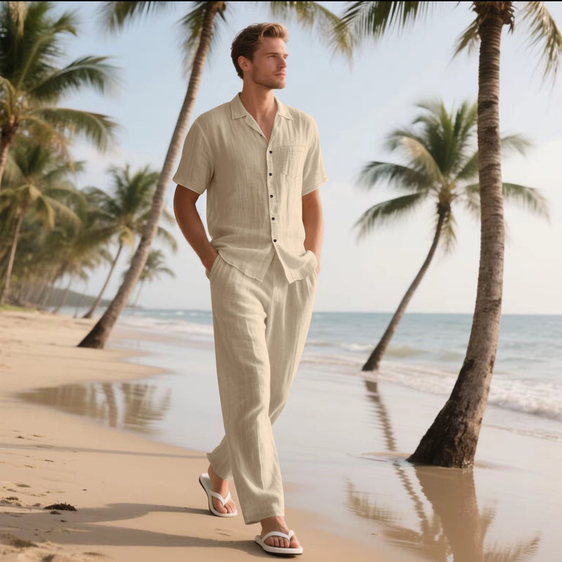 Button Polo Set