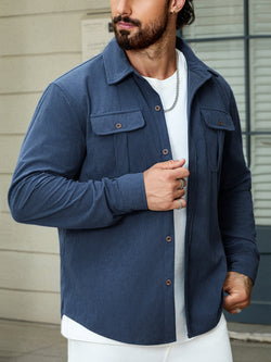 Corduroy Coat Shirt