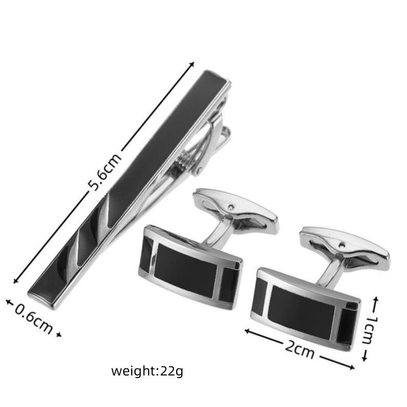 Silver Tie Clip