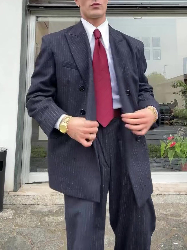 Striped Suit Set