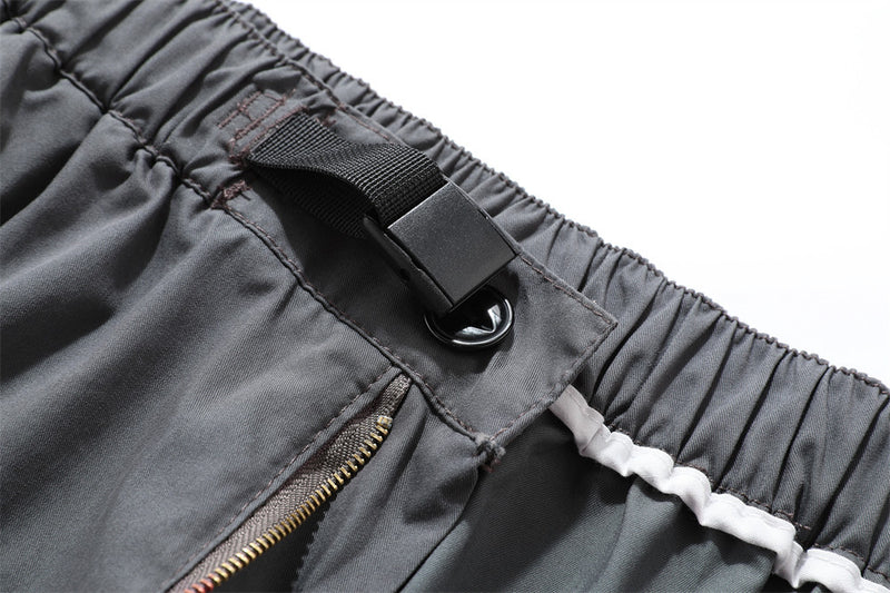 Loose Belted Overalls