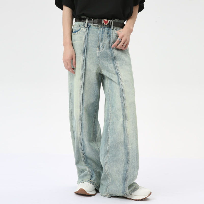 Retro Wide-Leg Denim