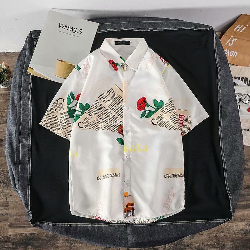 Loose Print Shirt