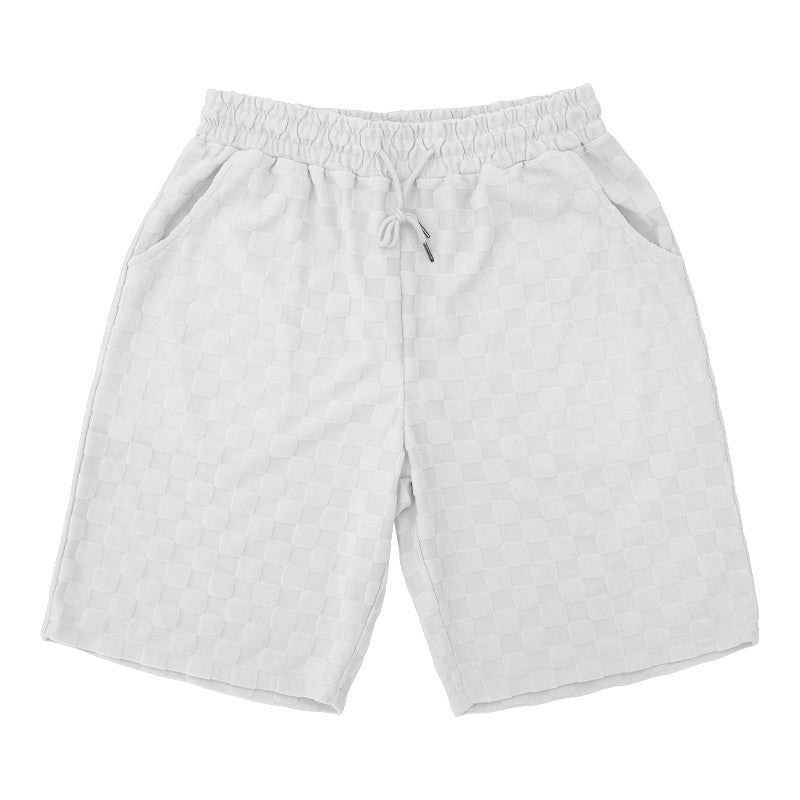 Plaid Sports Shorts