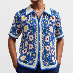 Crochet Knit Shirt