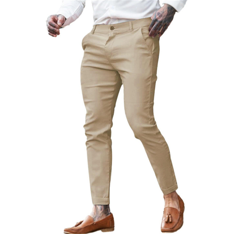 Twill Slim Pants