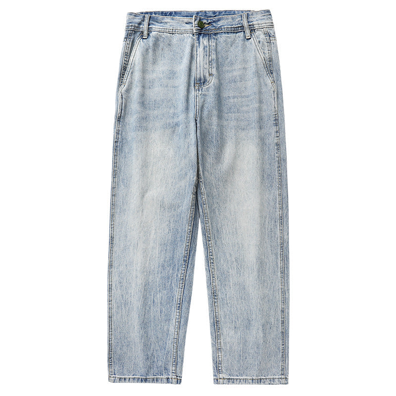 Washed Distressed Jeans