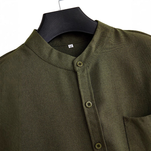 Solid Pocket Shirt