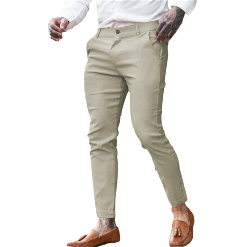Twill Slim Pants