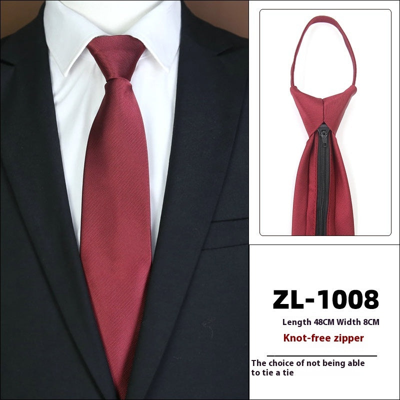 Men’s Zipper Tie