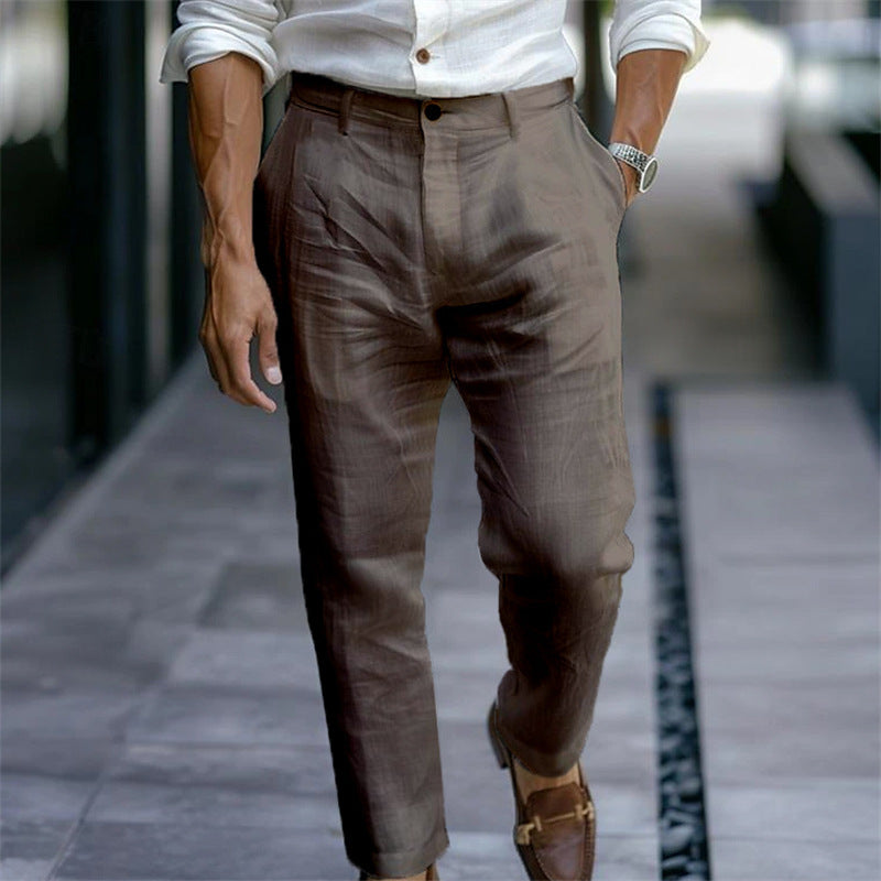 Solid Color Pants