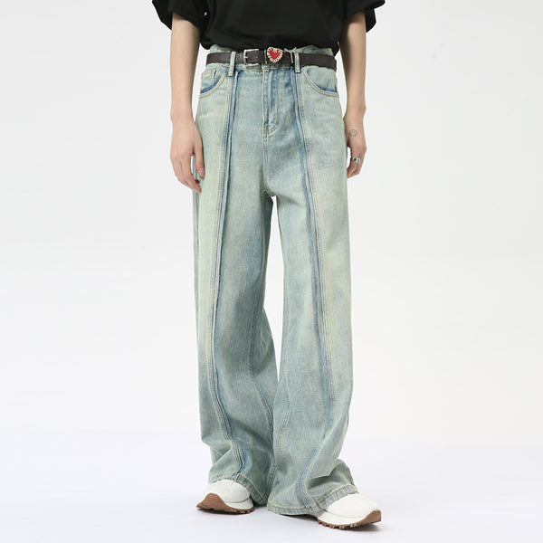 Retro Wide-Leg Denim