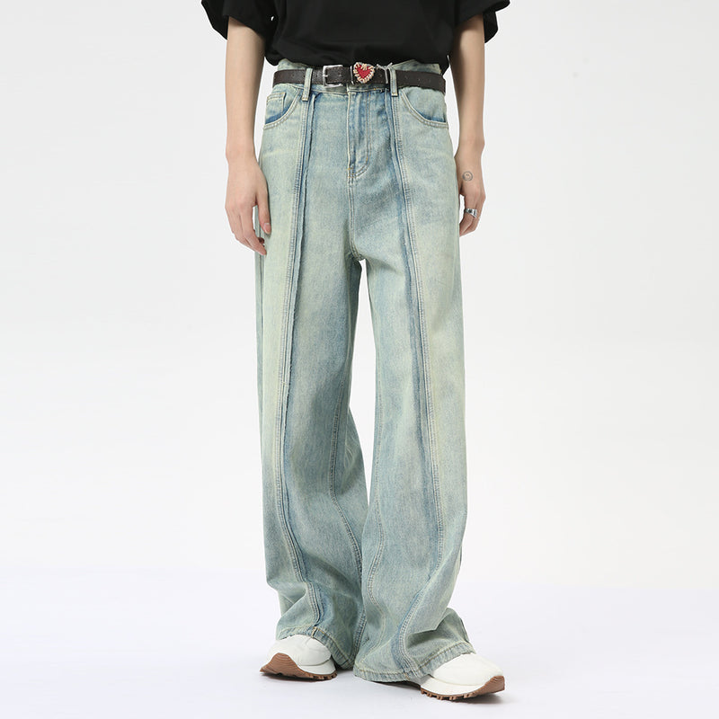 Retro Wide-Leg Denim