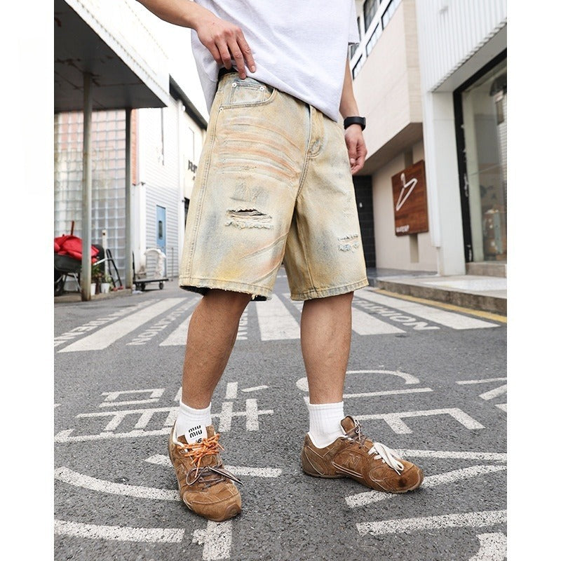 Men's Ripped Shorts