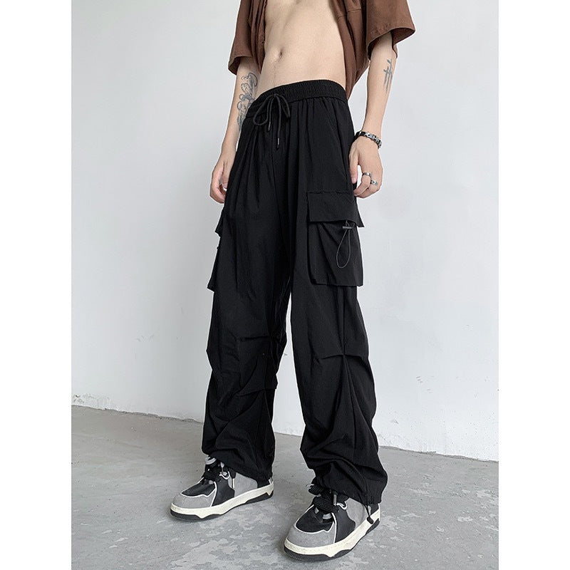 Draped Slim Pants