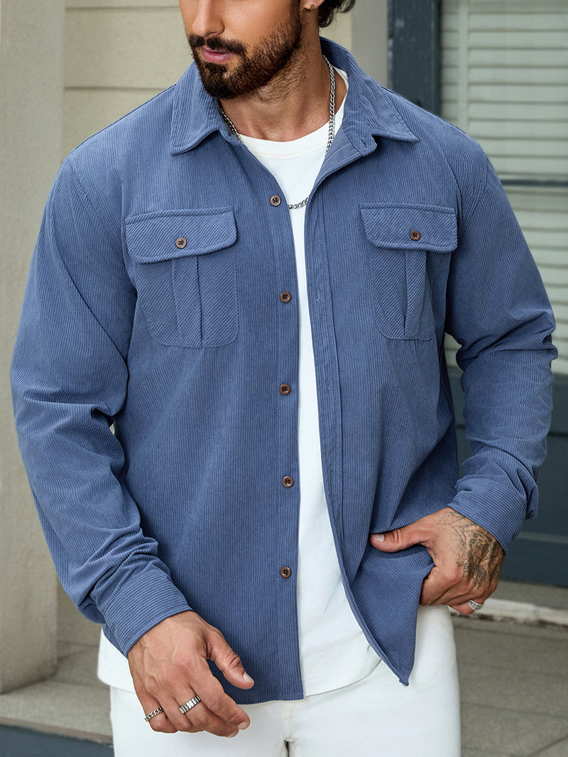 Corduroy Coat Shirt