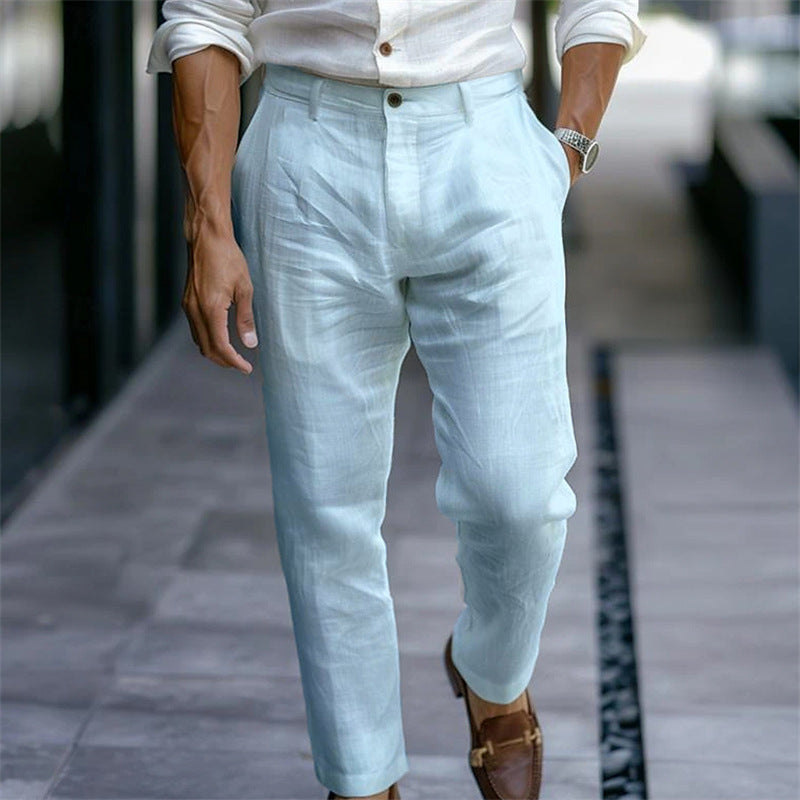 Solid Color Pants
