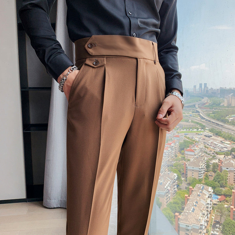 Solid Formal Pants