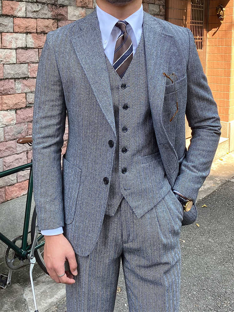 Retro Wool Suit
