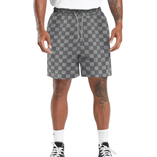 Plaid Sports Shorts