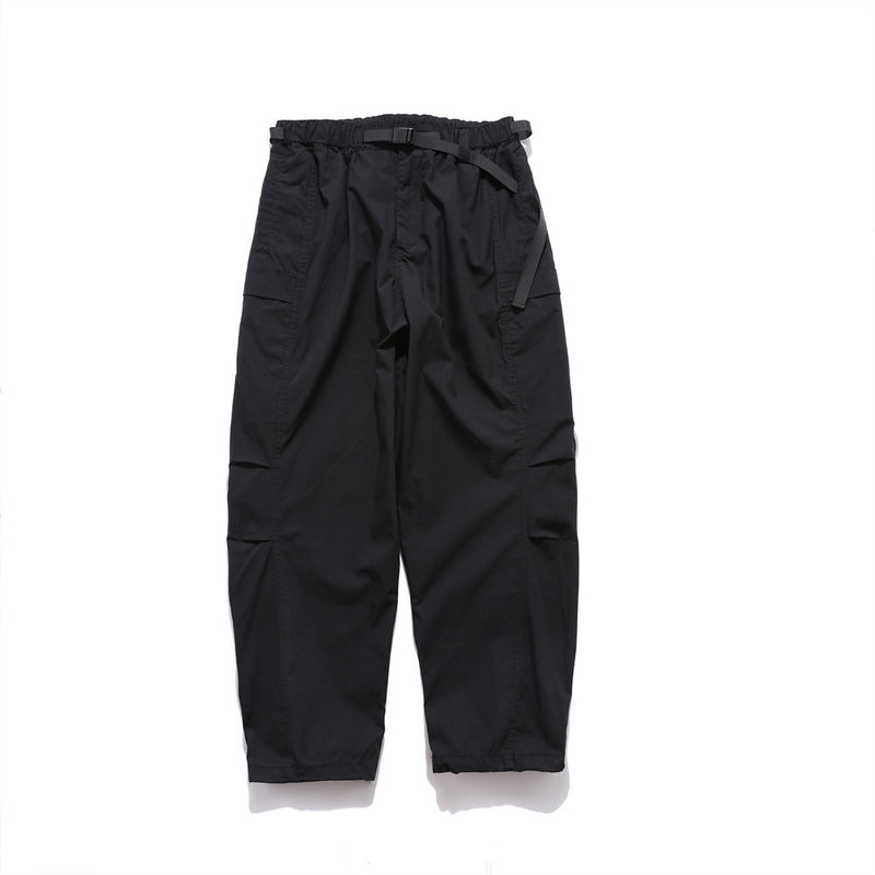 Loose Belted Overalls