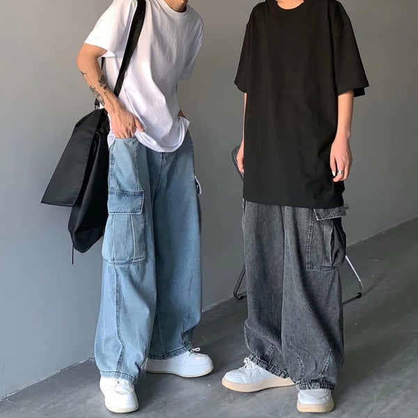 Retro Loose Cargo Jeans