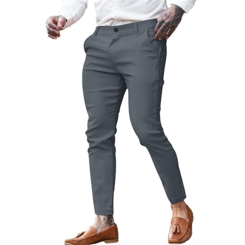 Twill Slim Pants