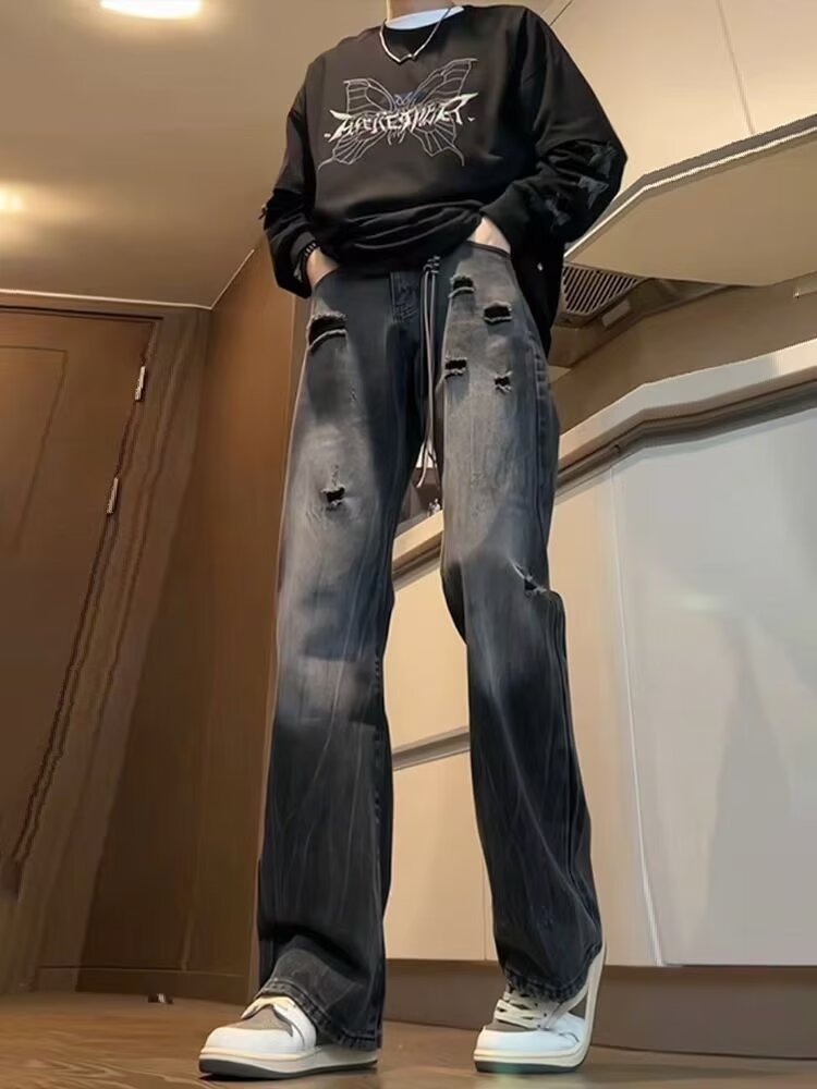 Ripped Blue Jeans