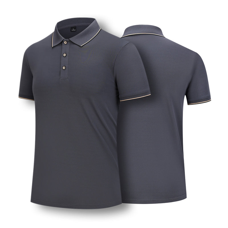Ice Silk Lapel Tee