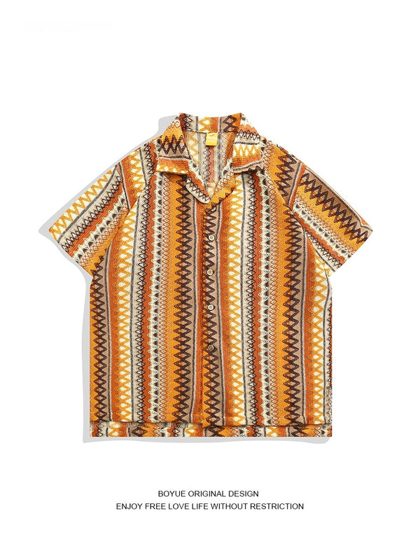 Ethnic Collar Shirt