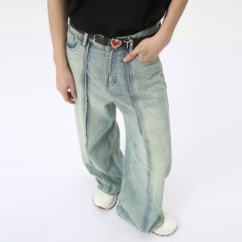 Retro Wide-Leg Denim