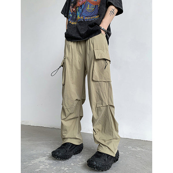 Draped Slim Pants