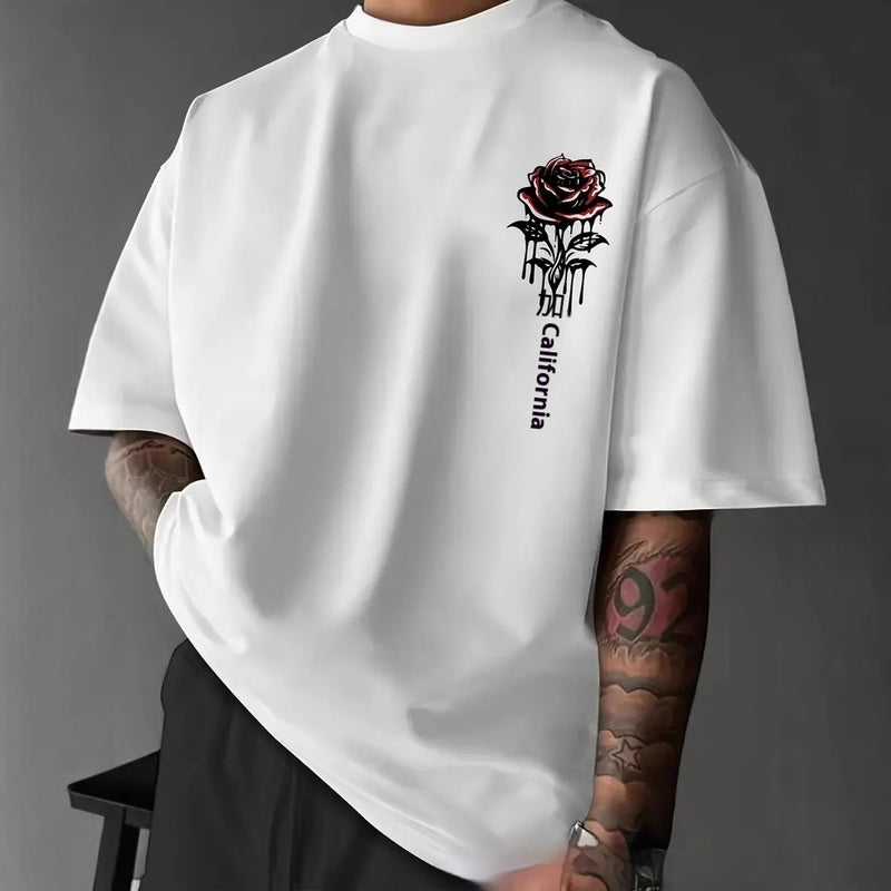 Graphic Rose Shirt