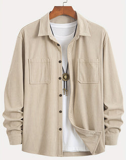Corduroy Shirt Coat