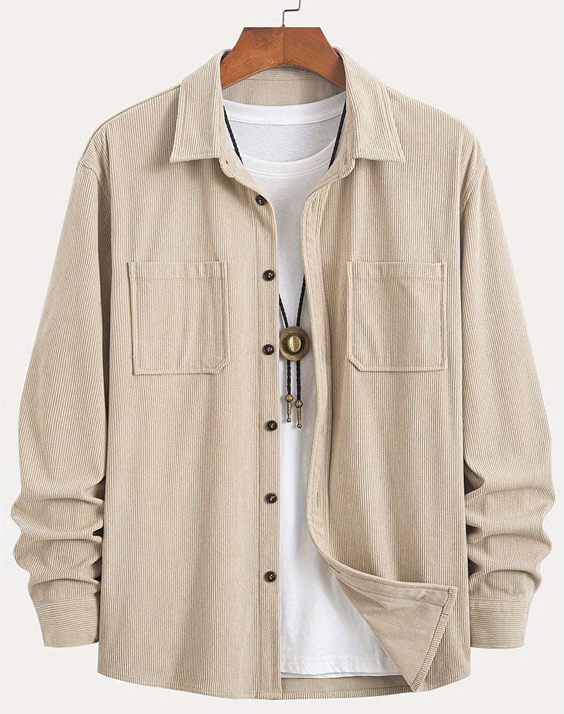 Corduroy Shirt Coat