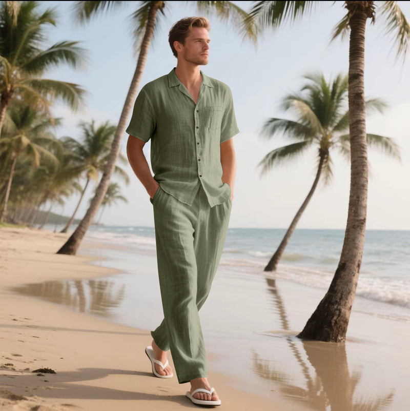 Button Polo Set