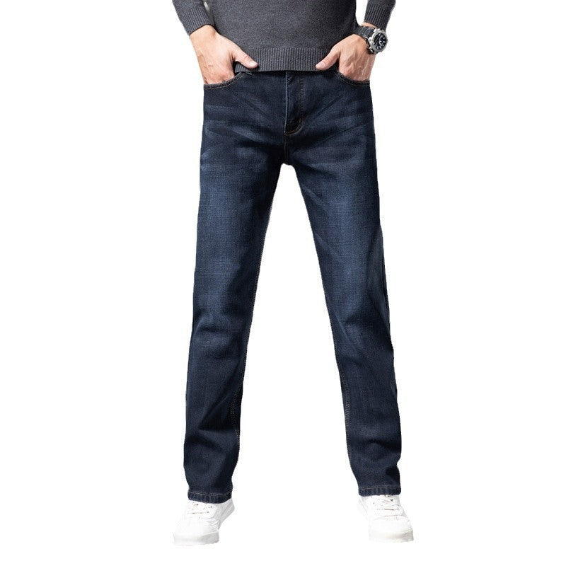 Fleece Plus Size Jeans