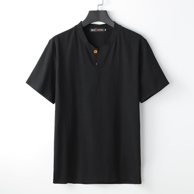Loose V-neck Tee