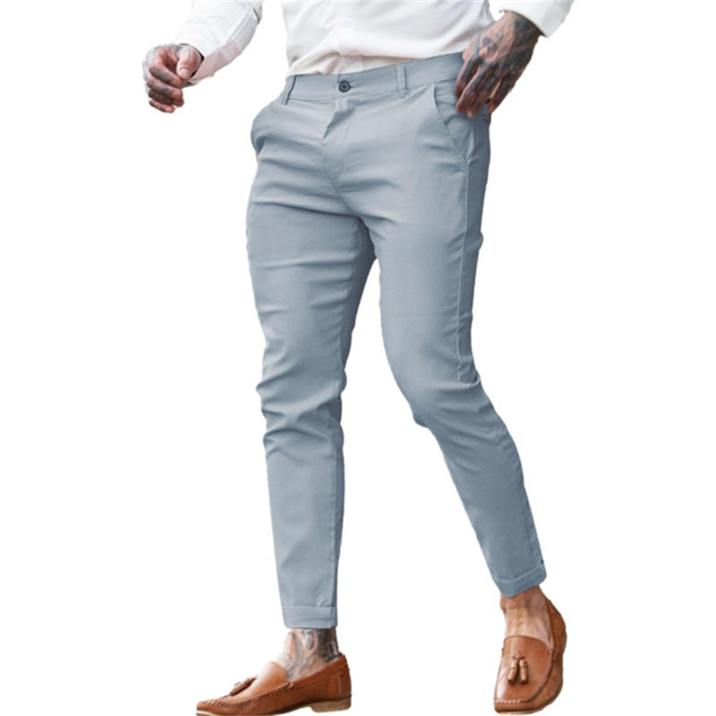 Twill Slim Pants