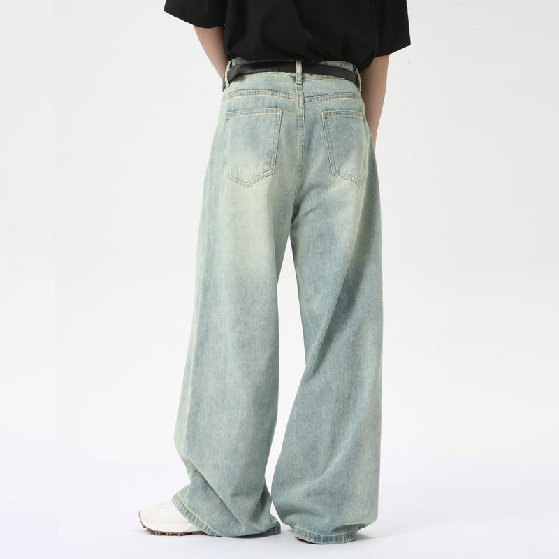 Retro Wide-Leg Denim