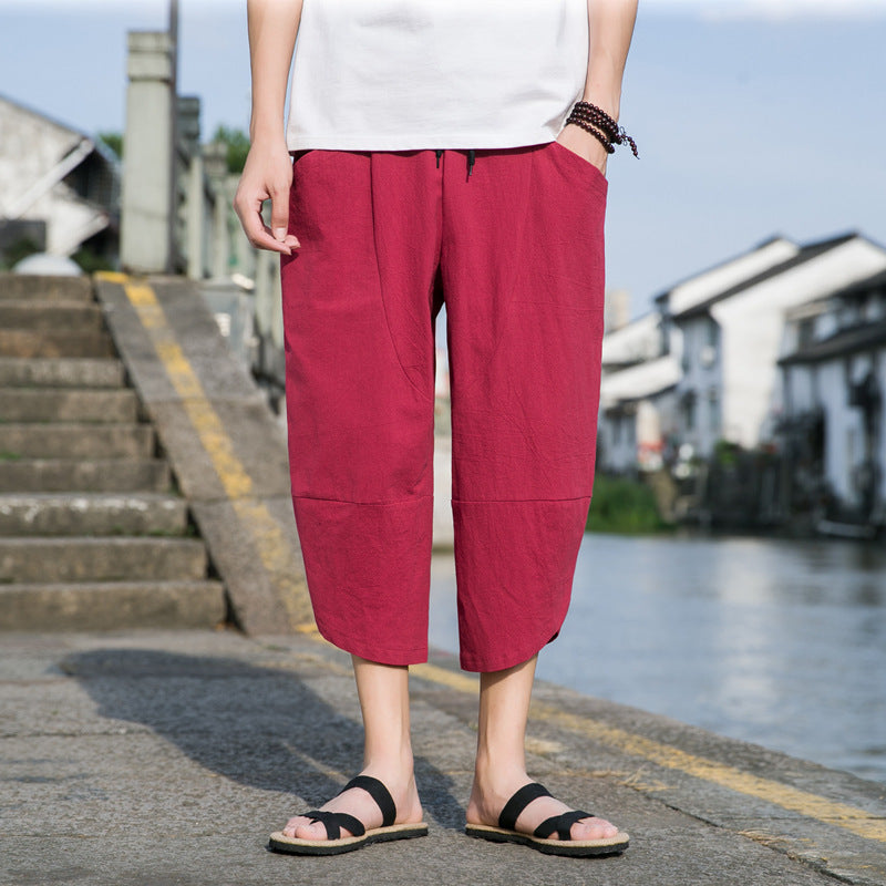 Casual Thin Linen Bottoms