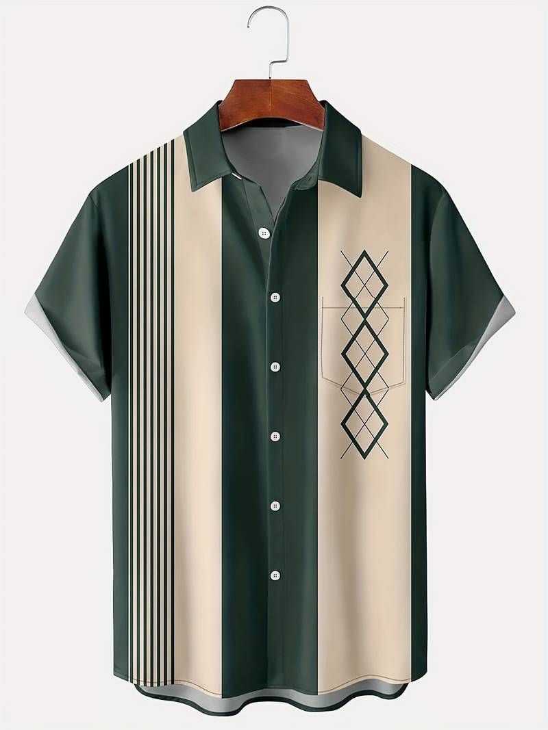 Contrast Color Shirt