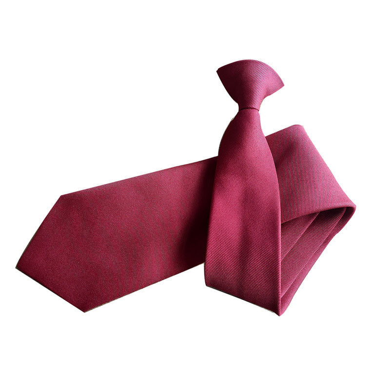 Black Buttons Tie